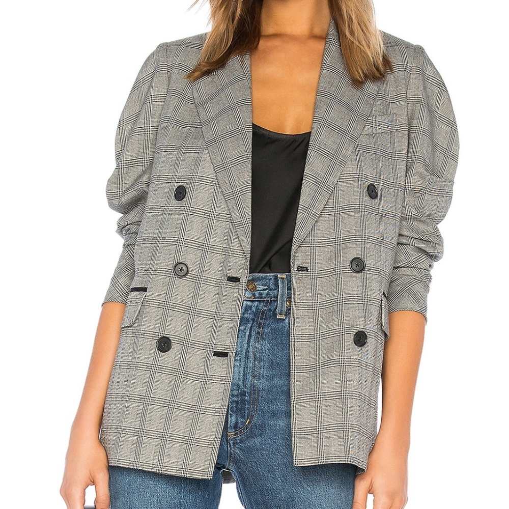 Joie Tomika Plaid Blazer sz 2